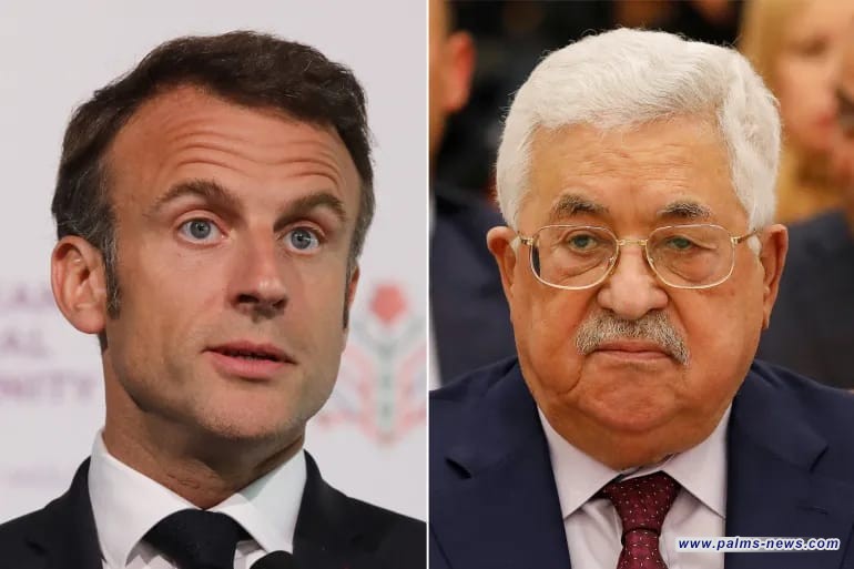 ماكرون يدعو عباس لإجراء إصلاحات من أجل الاعتراف بدولة فلسطين